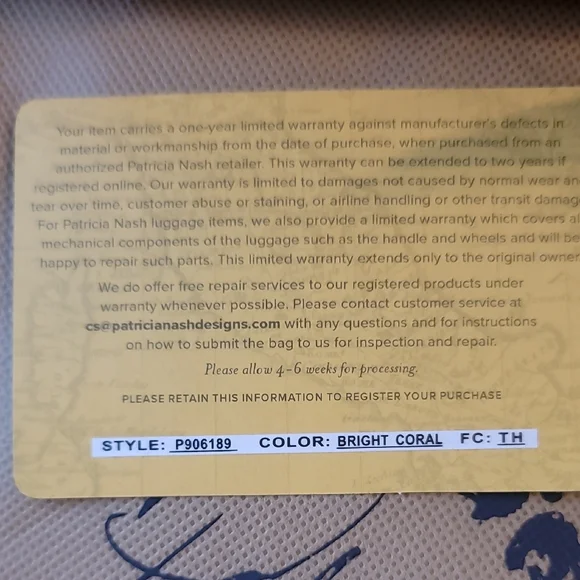 Patricia Nash Bright Coral Woven Leather Tote - Picture 4 of 12